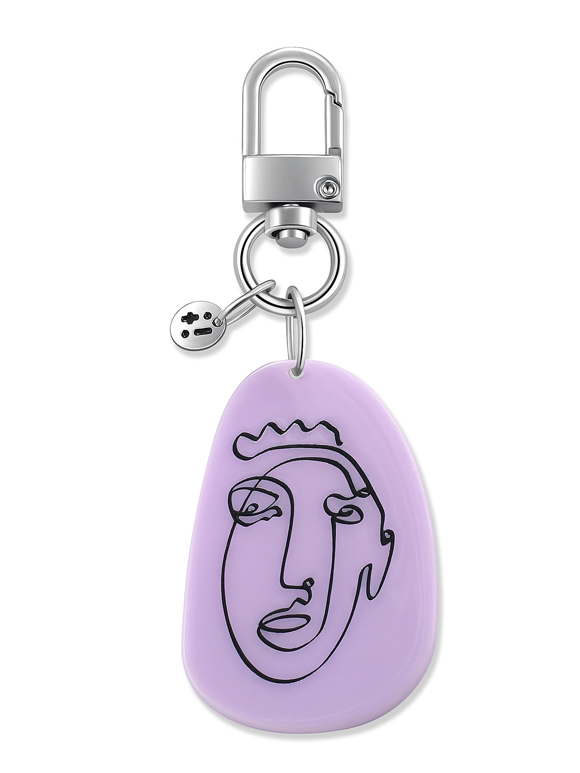 purple bag charm – Purple Muse Bag Charm – Strappy Club