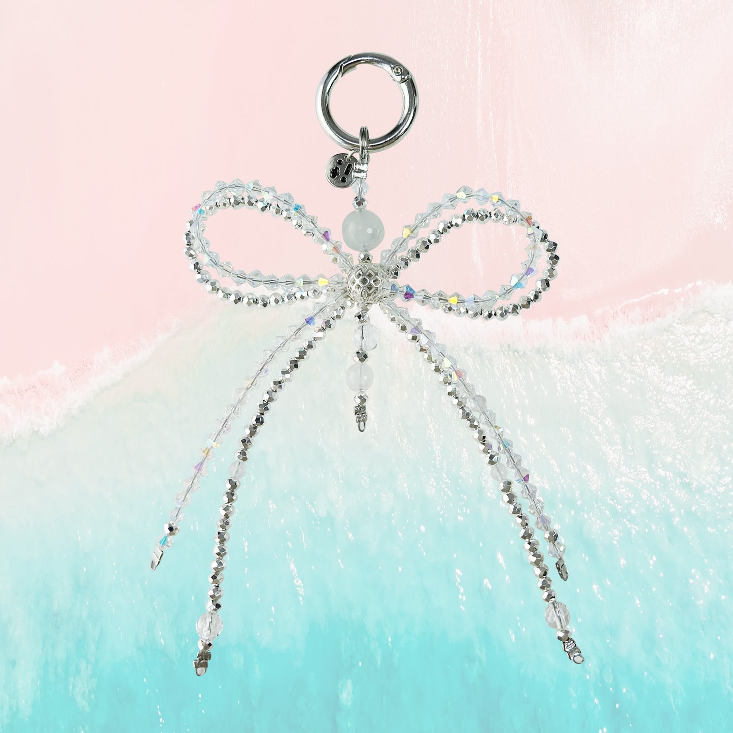Clear Elegance Ribbon Charm