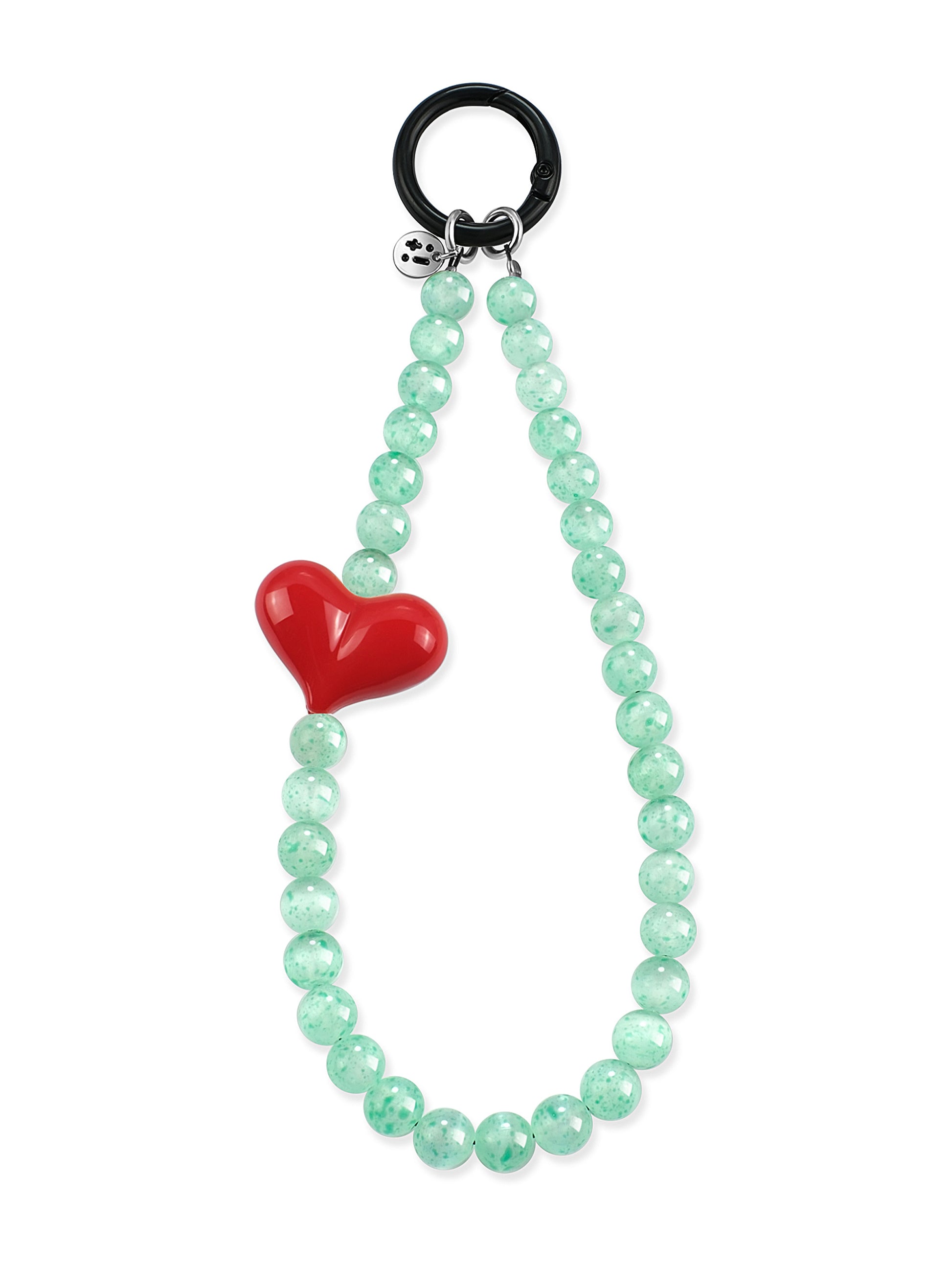 red, green phone strap – Jade Crush Phone Strap – Strappy Club