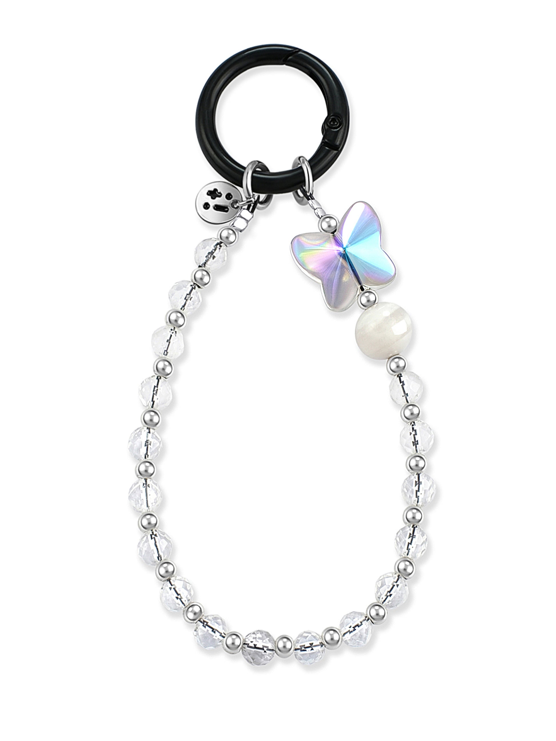clear Snowflake Phantom Quartz wristlet strap – Frostwing Wristlet Strap – Strappy Club