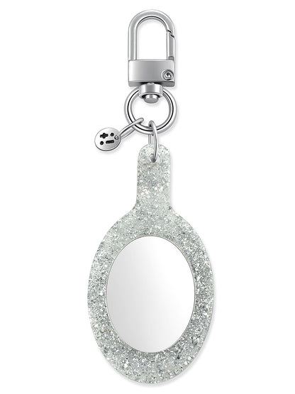 silver bag charm – Starlit Glance Bag Charm – Strappy Club
