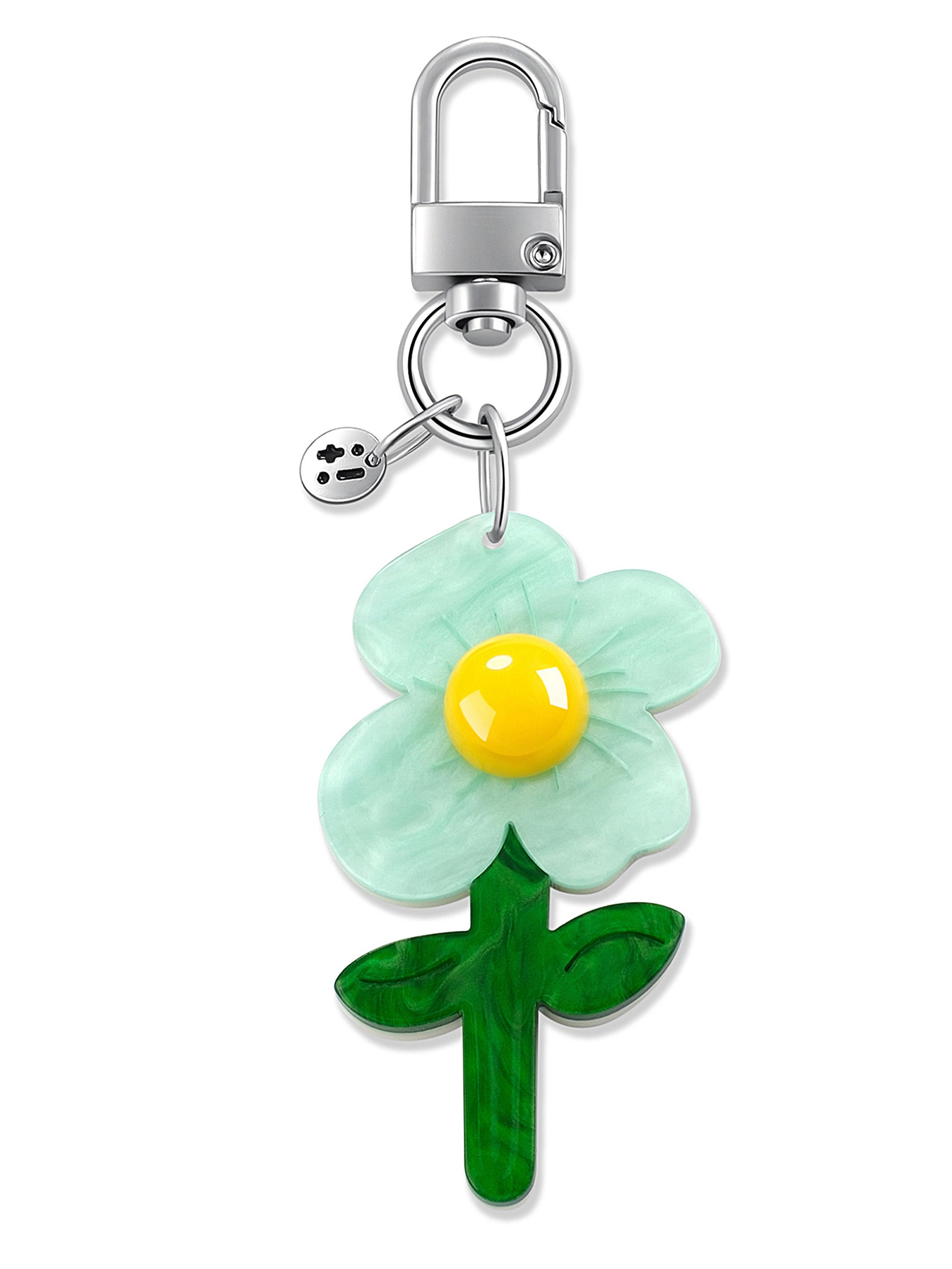 green bag charm – Minty Glow Bag Charm – Strappy Club