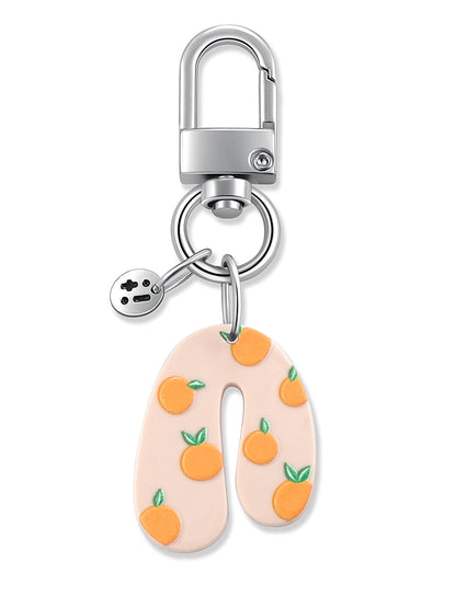 orange bag charm – Sunny Peel Bag Charm – Strappy Club