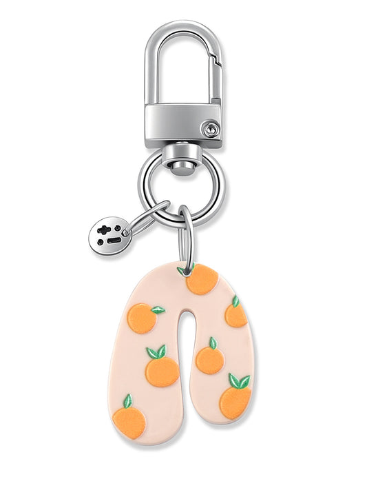 orange bag charm – Sunny Peel Bag Charm – Strappy Club
