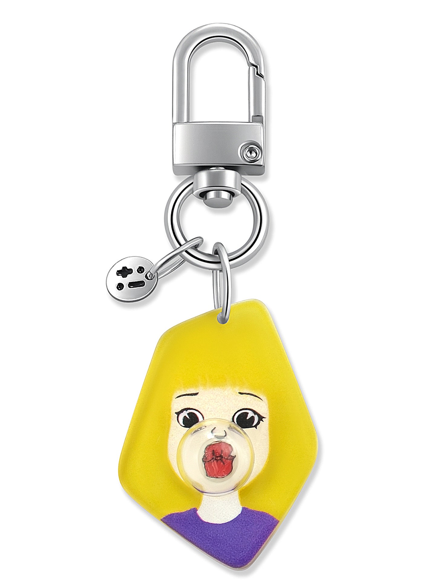 yellow bag charm – Lemon Pop Bag Charm – Strappy Club