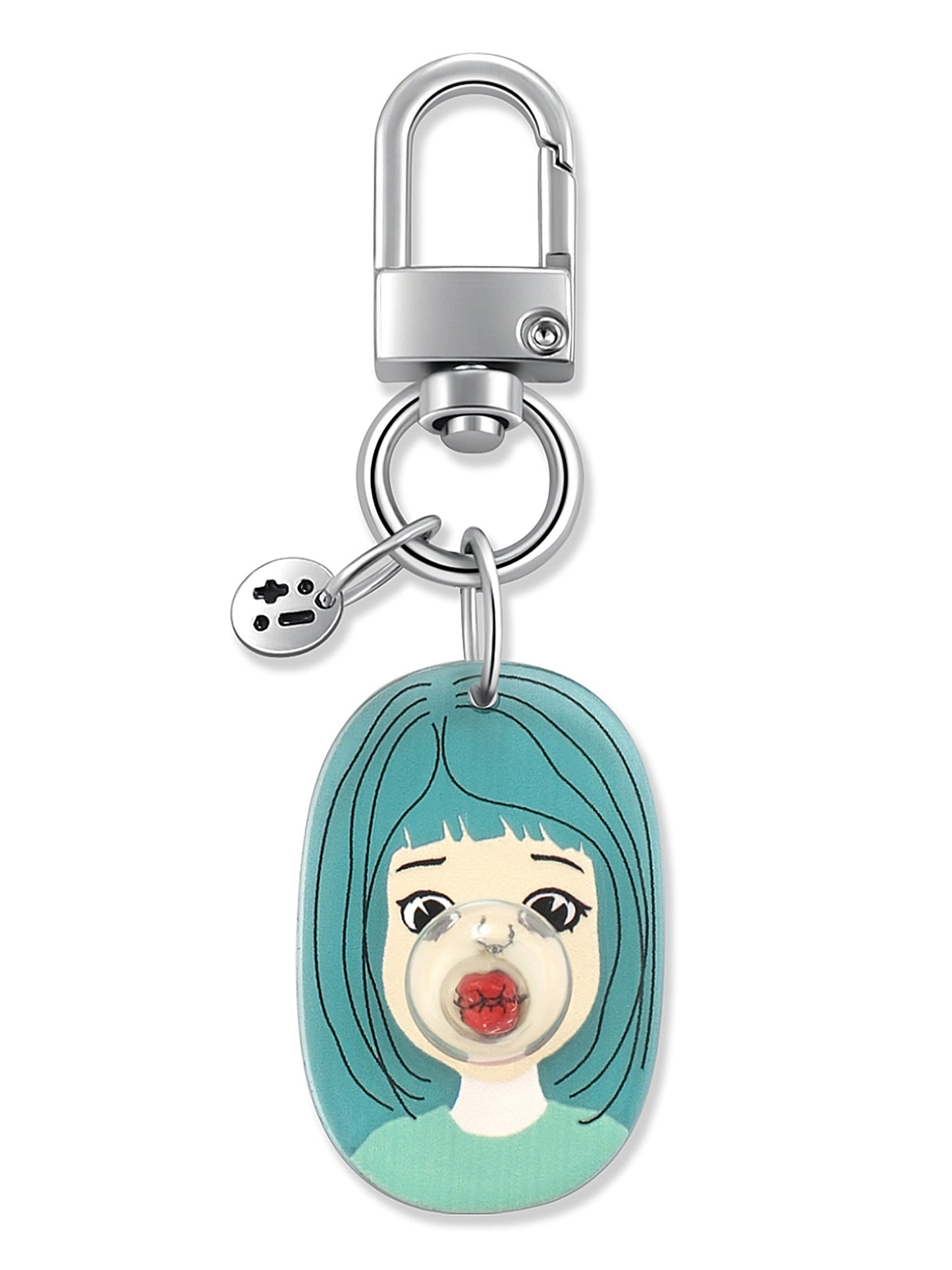 green bag charm – Mint Pop Bag Charm – Strappy Club