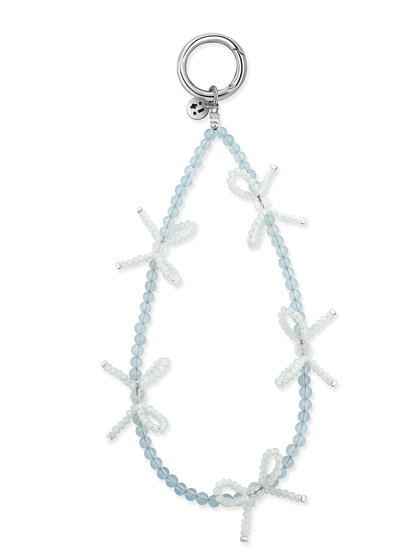 blue Aquamarine phone strap – Blue Belle Phone Strap – Strappy Club