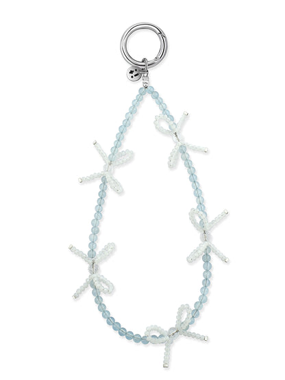blue Aquamarine phone strap – Blue Belle Phone Strap – Strappy Club