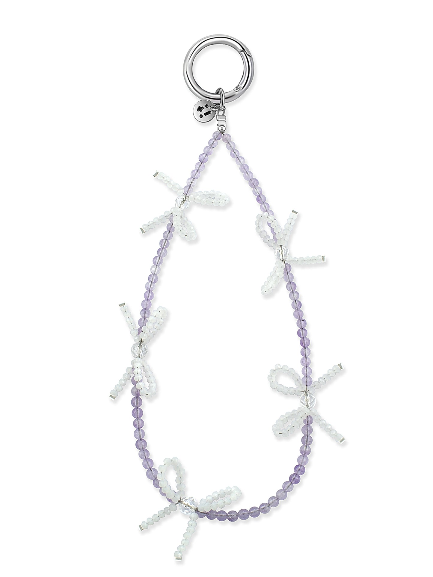 purple Lavender Quartz phone strap – Lavender Belle Phone Strap – Strappy Club