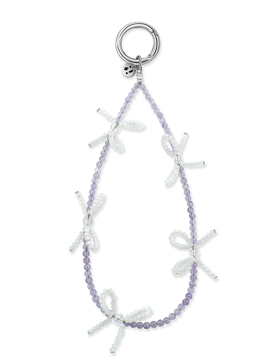 purple Lavender Quartz phone strap – Lavender Belle Phone Strap – Strappy Club