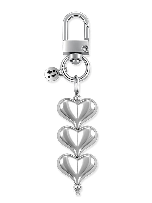 silver bag charm – Cyber Crush Bag Charm – Strappy Club
